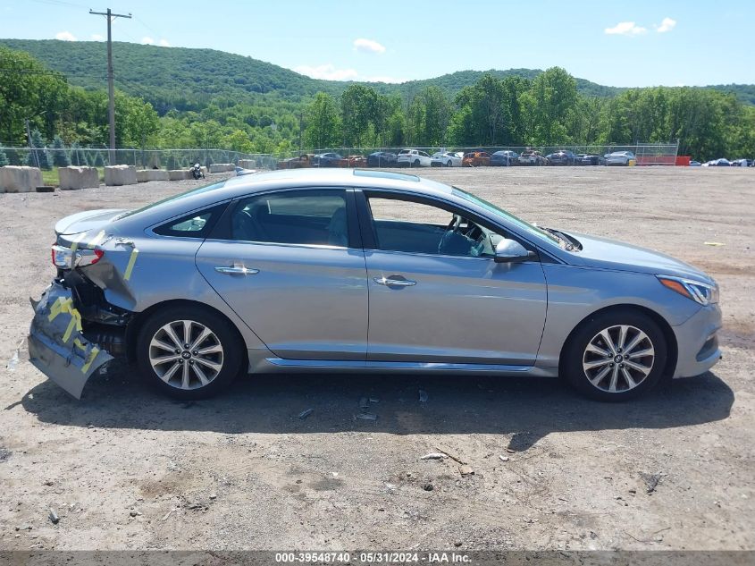 2017 Hyundai Sonata Limited VIN: 5NPE34AF0HH509866 Lot: 39548740