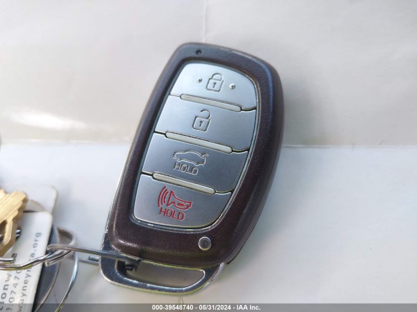 2017 Hyundai Sonata Limited VIN: 5NPE34AF0HH509866 Lot: 39548740