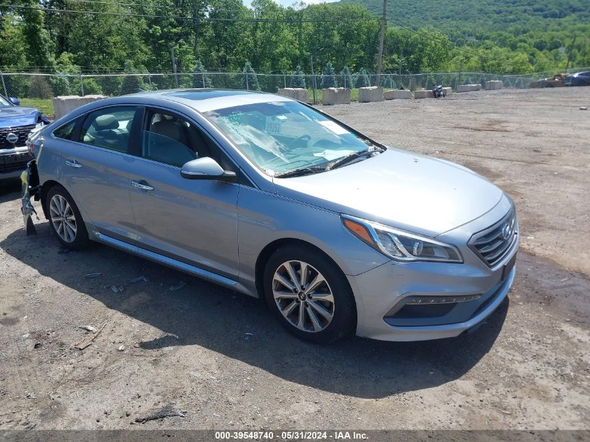 2017 Hyundai Sonata Limited VIN: 5NPE34AF0HH509866 Lot: 39548740