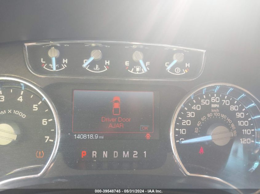 2012 Ford F-150 Lariat VIN: 1FTFW1EF7CFA01708 Lot: 39548745