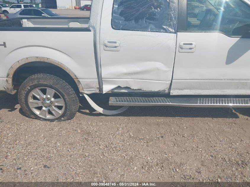 2012 Ford F-150 Lariat VIN: 1FTFW1EF7CFA01708 Lot: 39548745