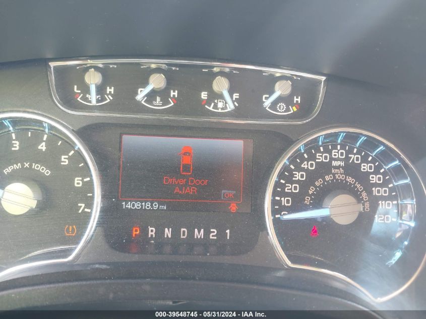 2012 Ford F-150 Lariat VIN: 1FTFW1EF7CFA01708 Lot: 39548745