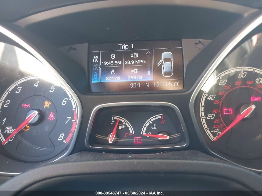 2013 Ford Focus St VIN: 1FADP3L92DL378498 Lot: 39548747