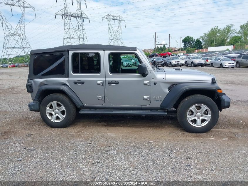 2019 Jeep Wrangler Unlimited Sport S 4X4 VIN: 1C4HJXDG0KW662094 Lot: 39548749