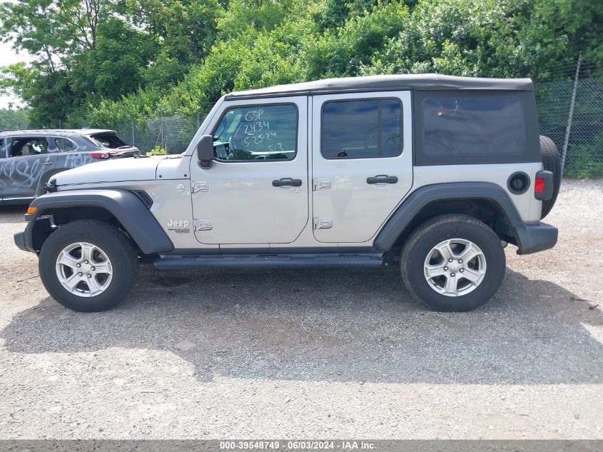 2019 Jeep Wrangler Unlimited Sport S 4X4 VIN: 1C4HJXDG0KW662094 Lot: 39548749