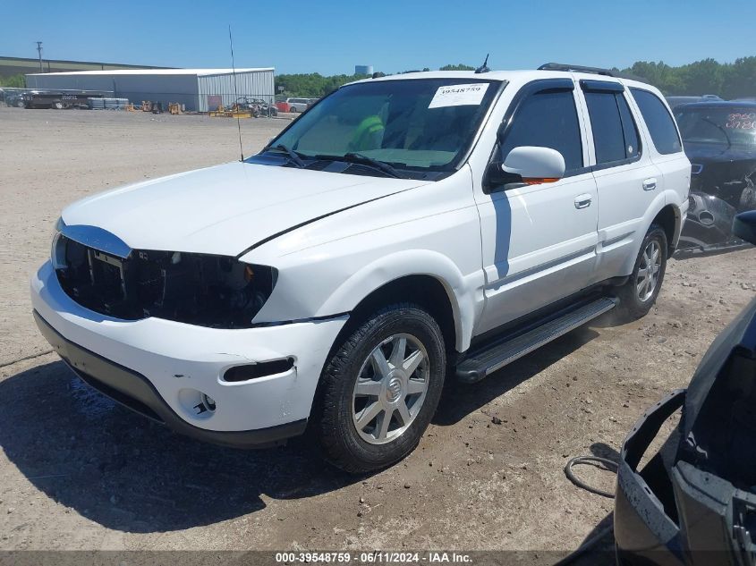 2005 Buick Rainier Cxl VIN: 5GADT13S852246495 Lot: 39548759