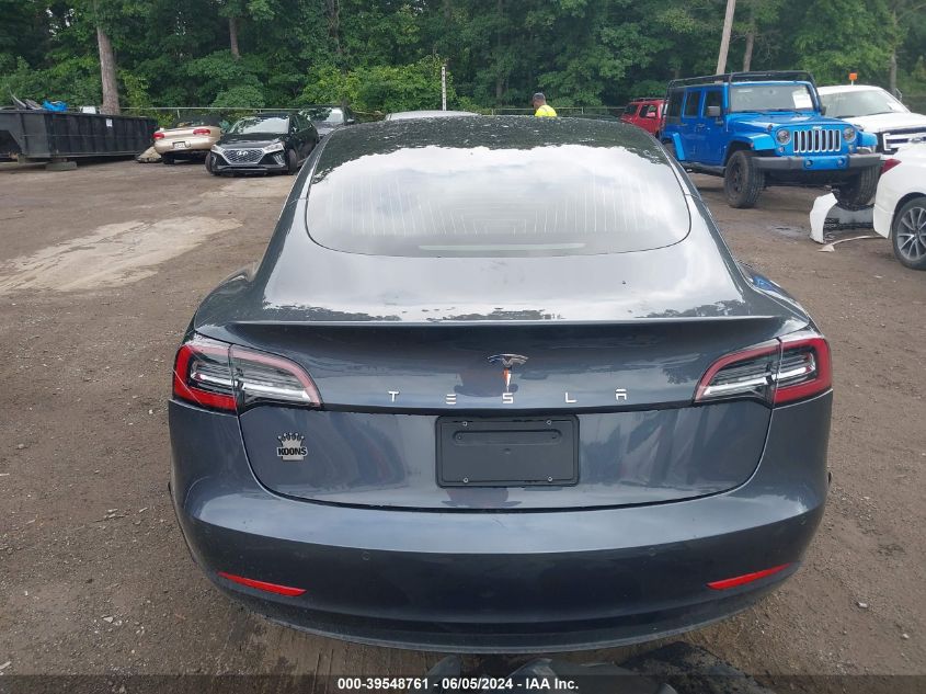 2020 Tesla Model 3 Standard Range Plus Rear-Wheel Drive/Standard Range Rear-Wheel Drive VIN: 5YJ3E1EA3LF783794 Lot: 39548761