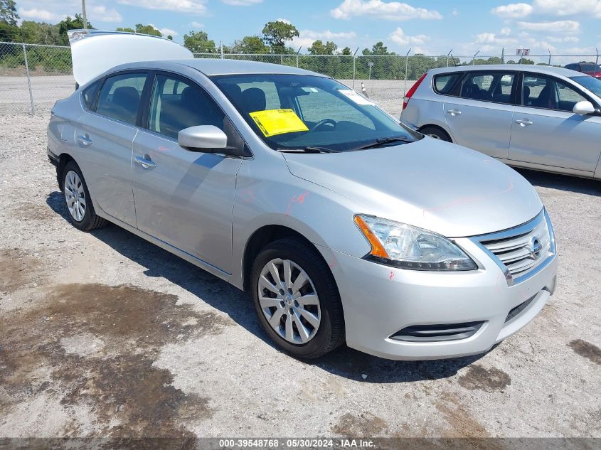 2015 NISSAN SENTRA FE+ S/S/SL/SR/SV - 3N1AB7AP0FL667135