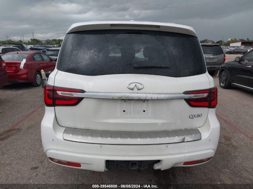 2021 Infiniti Qx80 Luxe VIN: JN8AZ2AD6M9861275 Lot: 39548800