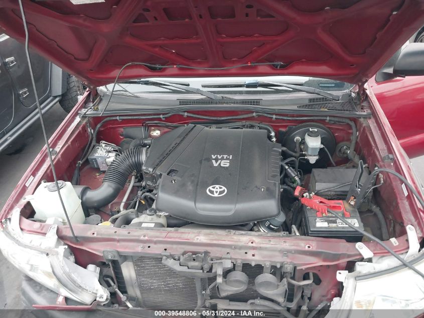 2005 Toyota Tacoma Prerunner V6 VIN: 5TEJU62N85Z037762 Lot: 39548806