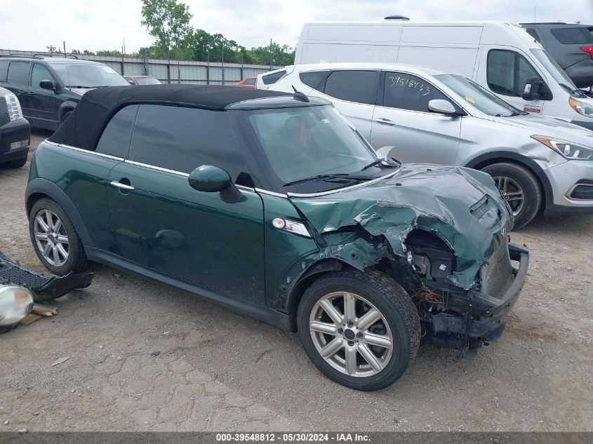 2011 Mini Cooper S VIN: WMWZP3C58BTX83675 Lot: 39548812