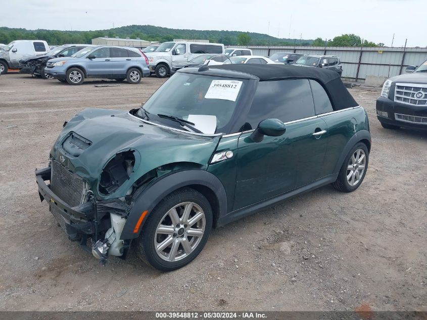 2011 Mini Cooper S VIN: WMWZP3C58BTX83675 Lot: 39548812