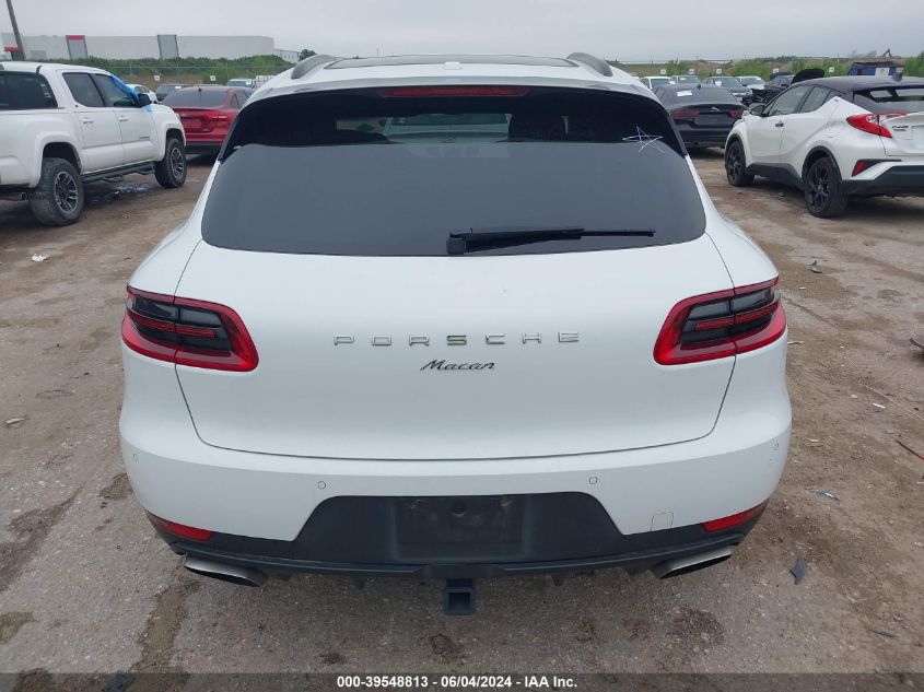 2017 Porsche Macan VIN: WP1AA2A50HLB83836 Lot: 39548813