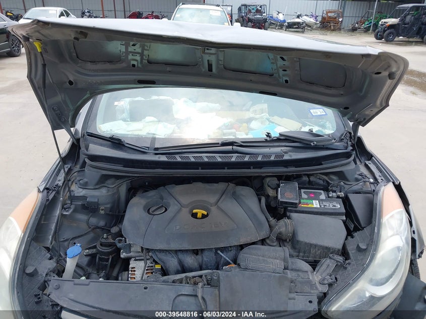 2012 Hyundai Elantra Gls VIN: 5NPDH4AE7CH140744 Lot: 39548816