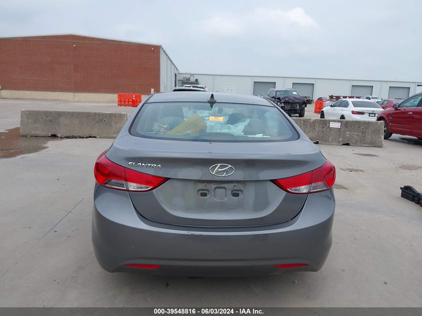 2012 Hyundai Elantra Gls VIN: 5NPDH4AE7CH140744 Lot: 39548816
