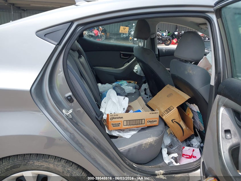 2012 Hyundai Elantra Gls VIN: 5NPDH4AE7CH140744 Lot: 39548816