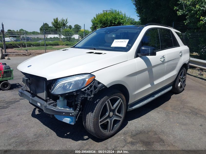 2016 Mercedes-Benz Gle 400 4Matic VIN: 4JGDA5GB9GA749012 Lot: 39548834