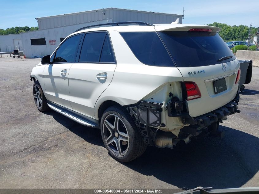 2016 Mercedes-Benz Gle 400 4Matic VIN: 4JGDA5GB9GA749012 Lot: 39548834