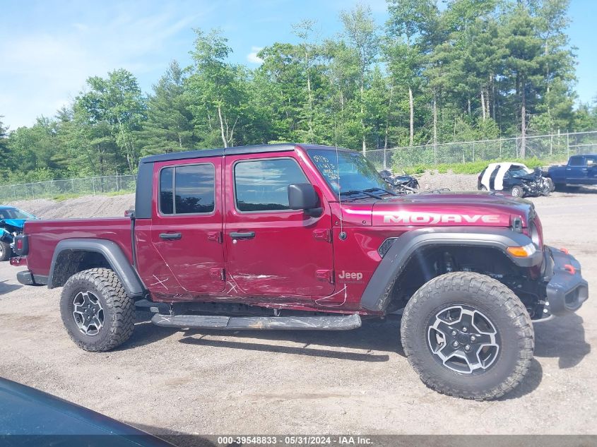 2022 Jeep Gladiator Mojave 4X4 VIN: 1C6JJTEG3NL105623 Lot: 39548833