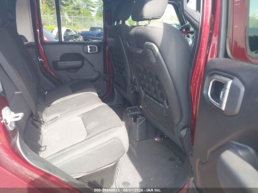 2022 Jeep Gladiator Mojave 4X4 VIN: 1C6JJTEG3NL105623 Lot: 39548833