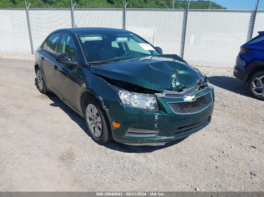 2014 Chevrolet Cruze Ls Manual VIN: 1G1PB5SG2E7176166 Lot: 39548843