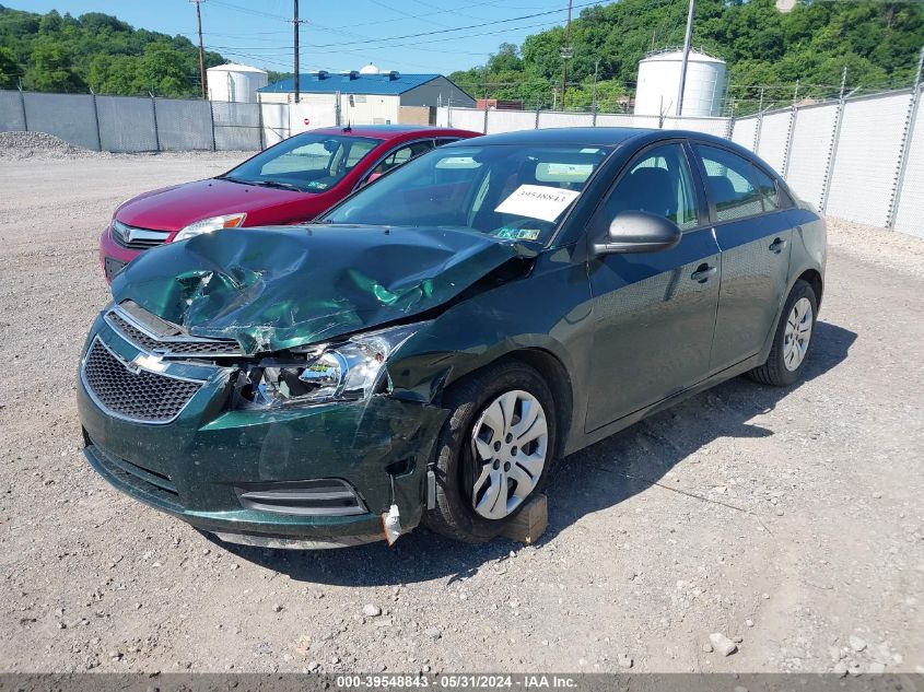 2014 Chevrolet Cruze Ls Manual VIN: 1G1PB5SG2E7176166 Lot: 39548843