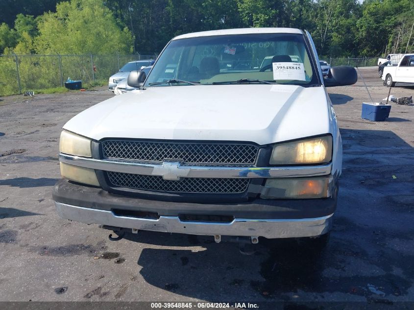 2003 Chevrolet Silverado 1500 Work Truck VIN: 1GCEC14V33Z305050 Lot: 39548845