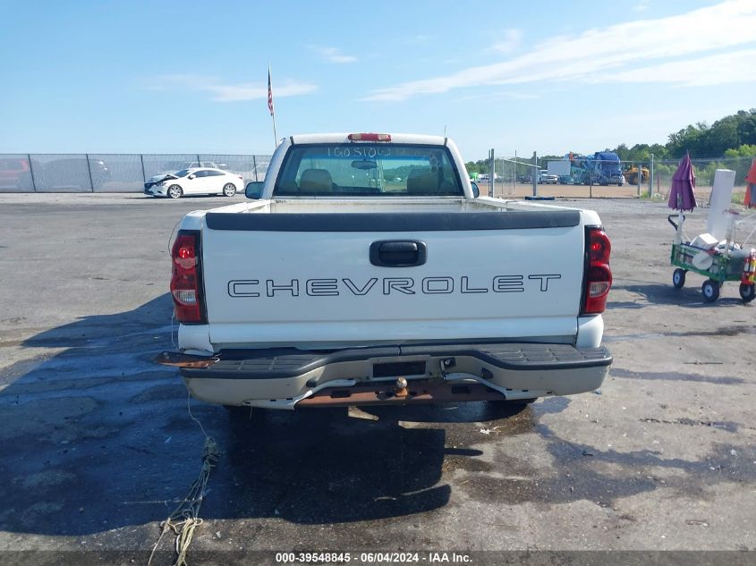 2003 Chevrolet Silverado 1500 Work Truck VIN: 1GCEC14V33Z305050 Lot: 39548845