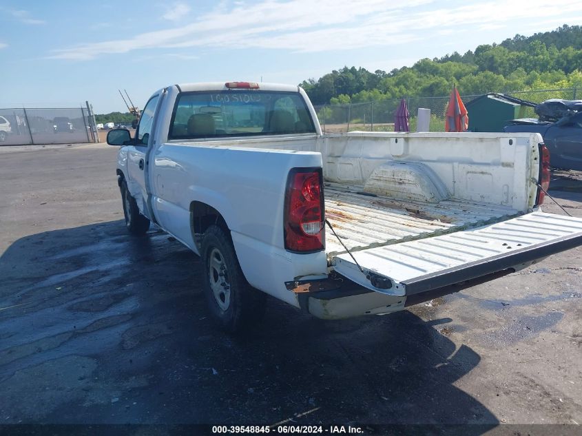 2003 Chevrolet Silverado 1500 Work Truck VIN: 1GCEC14V33Z305050 Lot: 39548845