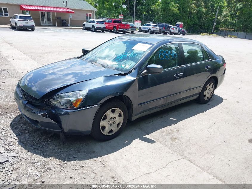 2005 Honda Accord 2.4 Lx VIN: 1HGCM56465A197283 Lot: 39548846