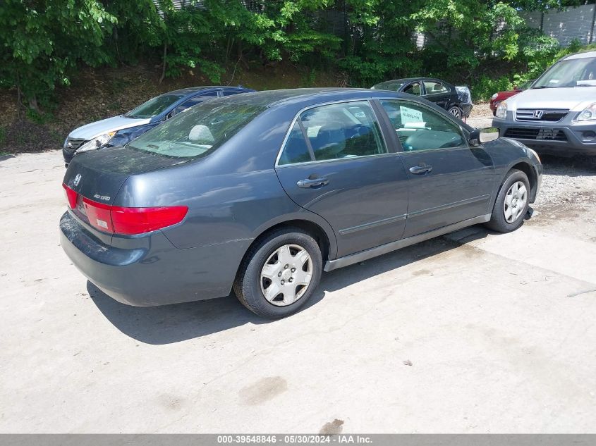 2005 Honda Accord 2.4 Lx VIN: 1HGCM56465A197283 Lot: 39548846