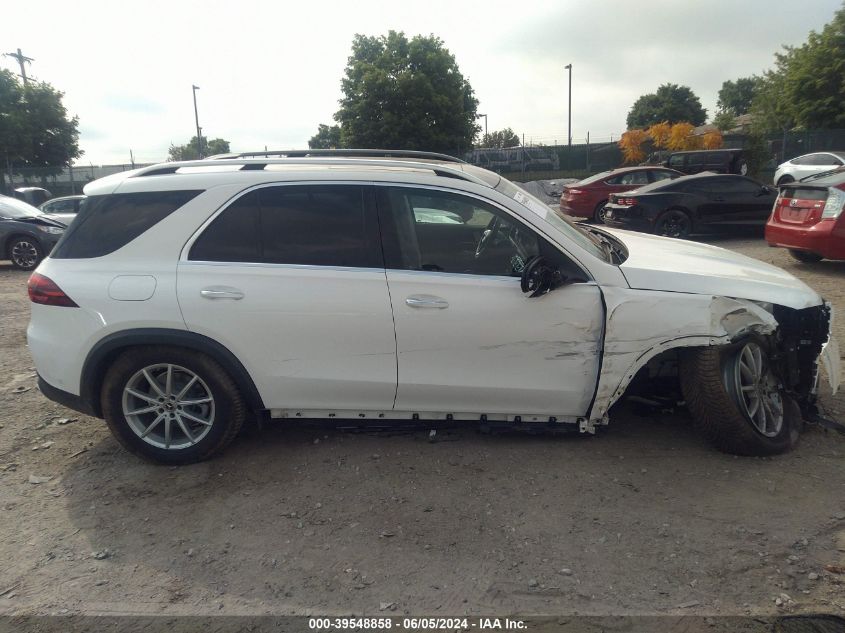 2024 Mercedes-Benz Gle 350 4Matic VIN: 4JGFB4FB3RB111823 Lot: 39548858