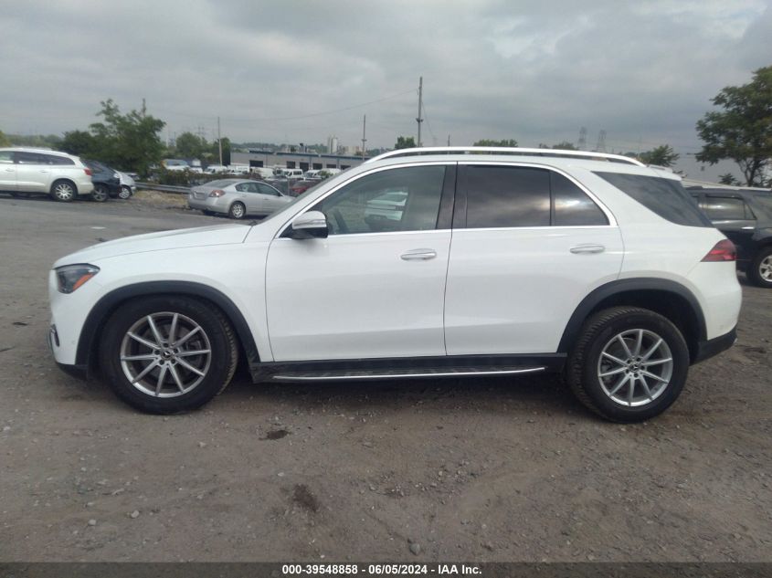 2024 Mercedes-Benz Gle 350 4Matic VIN: 4JGFB4FB3RB111823 Lot: 39548858