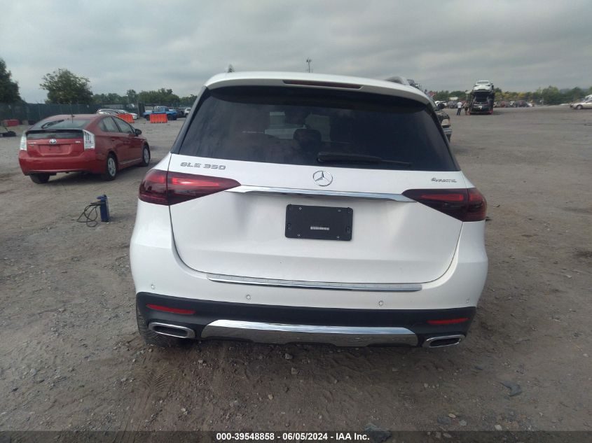 2024 Mercedes-Benz Gle 350 4Matic VIN: 4JGFB4FB3RB111823 Lot: 39548858