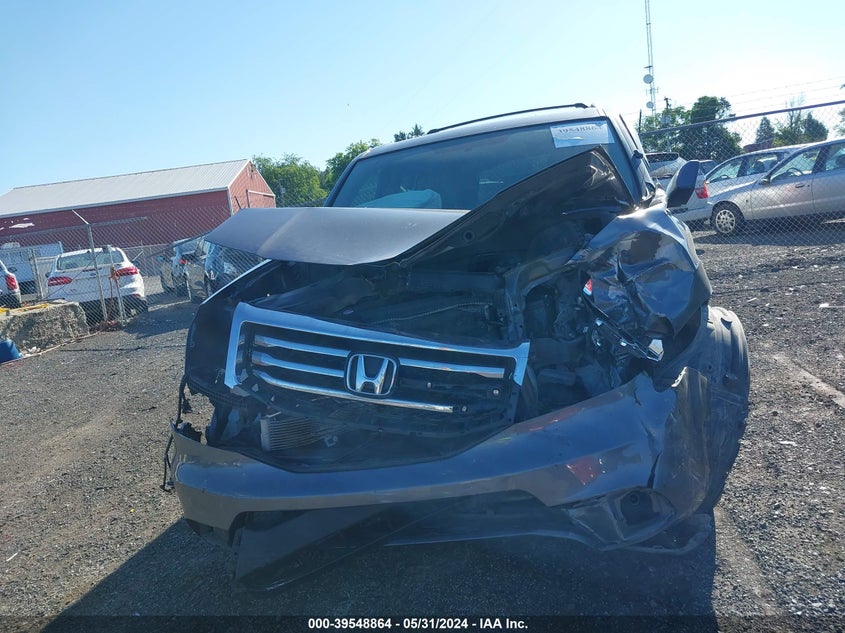 2015 Honda Pilot Ex VIN: 5FNYF4H48FB039333 Lot: 39548864