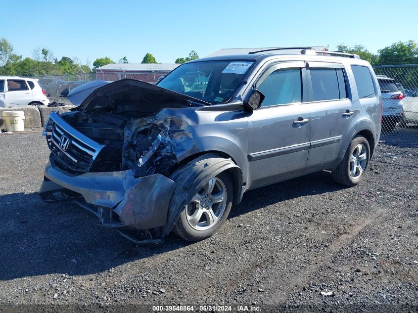 2015 Honda Pilot Ex VIN: 5FNYF4H48FB039333 Lot: 39548864