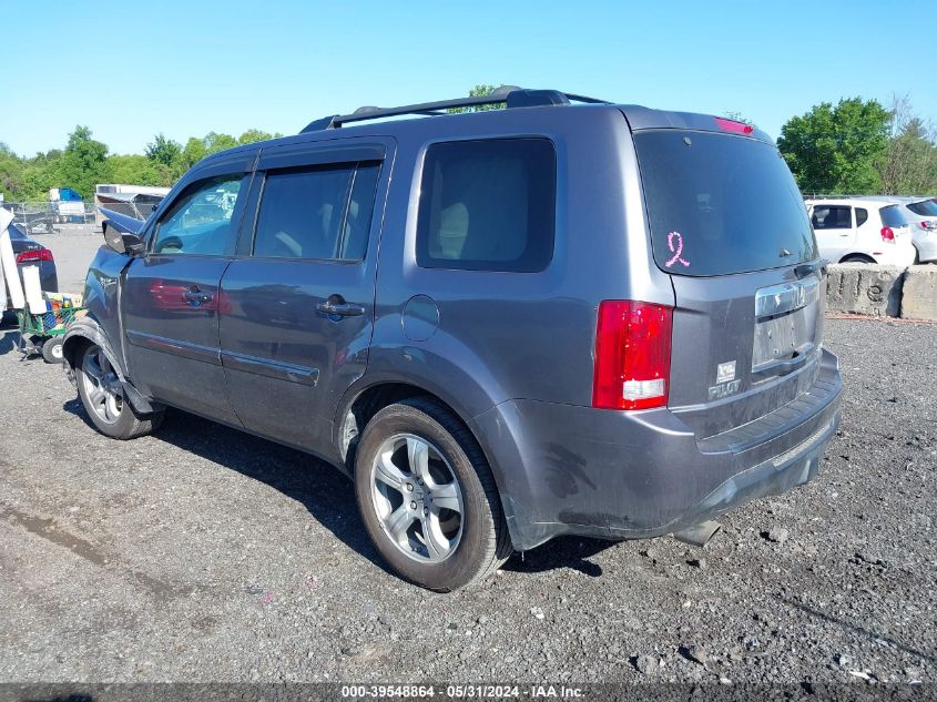 2015 Honda Pilot Ex VIN: 5FNYF4H48FB039333 Lot: 39548864