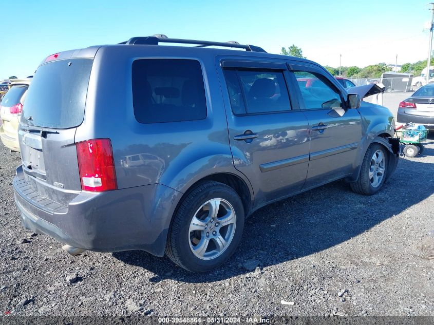 2015 Honda Pilot Ex VIN: 5FNYF4H48FB039333 Lot: 39548864