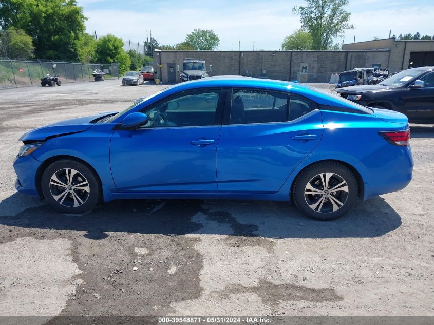 2021 Nissan Sentra Sv Xtronic Cvt VIN: 3N1AB8CV5MY240289 Lot: 39548871