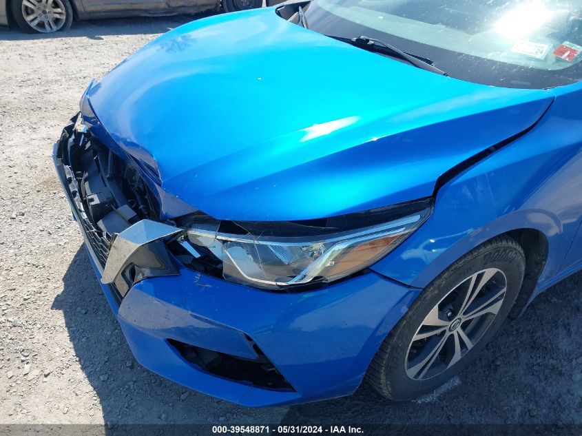 2021 Nissan Sentra Sv Xtronic Cvt VIN: 3N1AB8CV5MY240289 Lot: 39548871