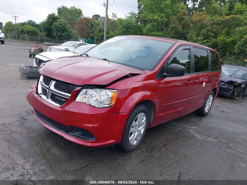 2015 DODGE GRAND CARAVAN SE - 2C4RDGBG0FR616164