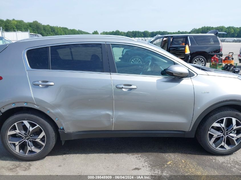2021 Kia Sportage Ex VIN: KNDPNCAC0M7843784 Lot: 39548909
