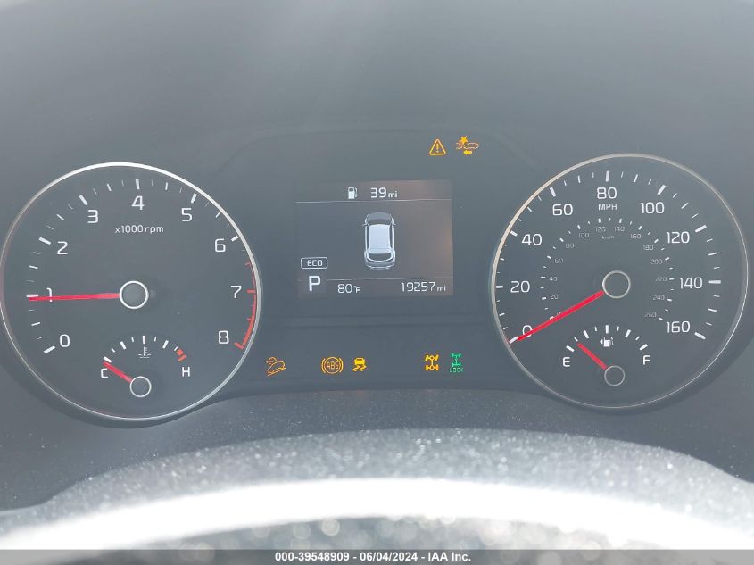 2021 Kia Sportage Ex VIN: KNDPNCAC0M7843784 Lot: 39548909