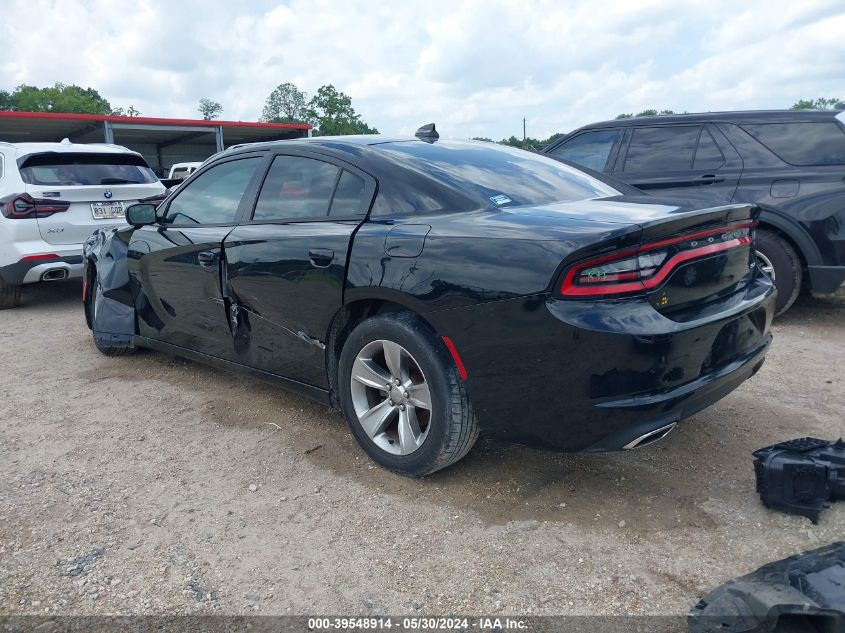 2015 Dodge Charger Sxt VIN: 2C3CDXHG1FH800312 Lot: 39548914