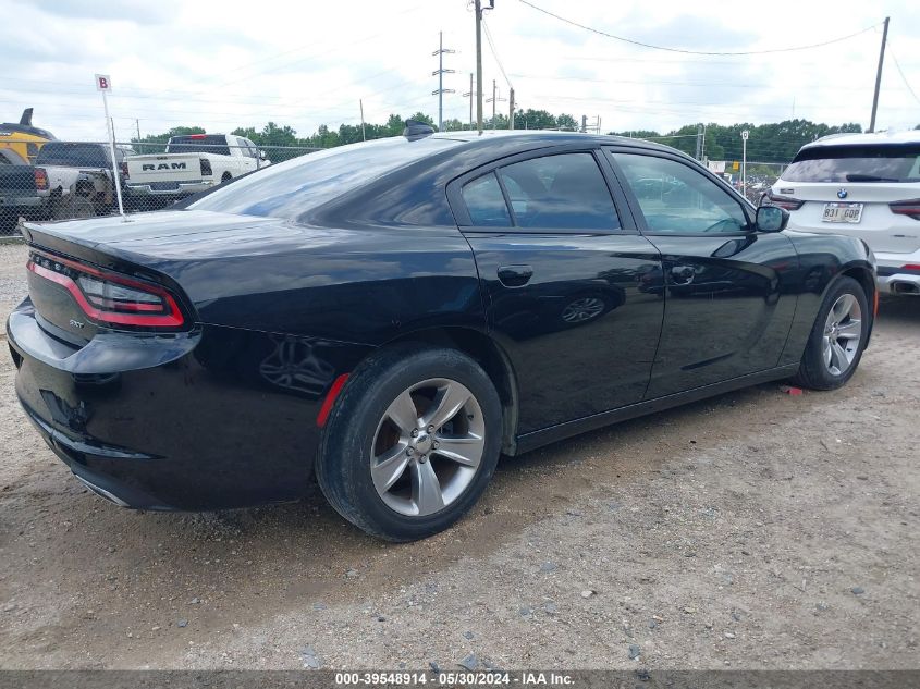 2015 Dodge Charger Sxt VIN: 2C3CDXHG1FH800312 Lot: 39548914