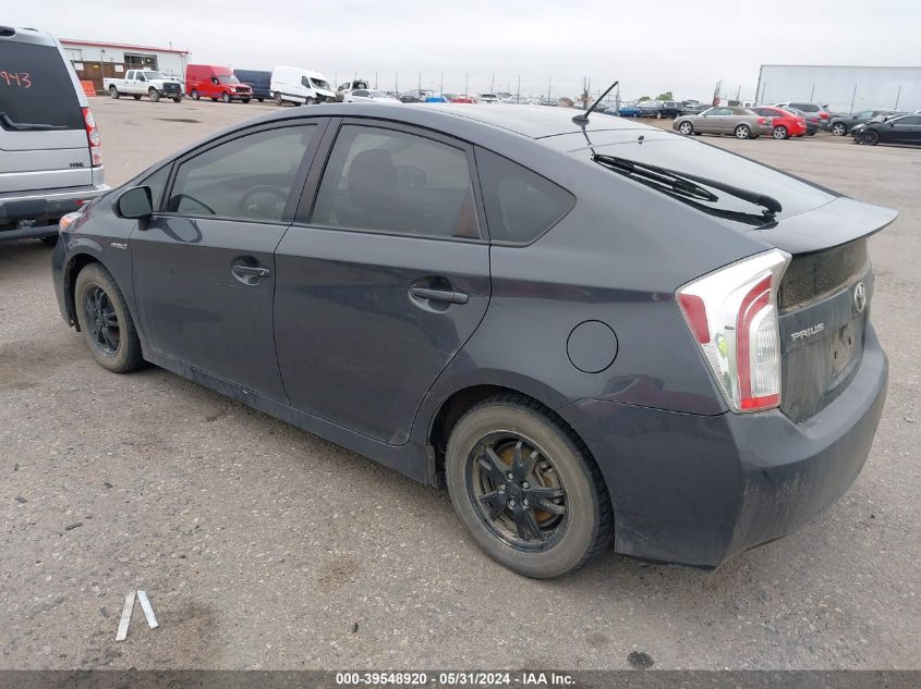 2013 Toyota Prius Two VIN: JTDKN3DU7D5683672 Lot: 39548920