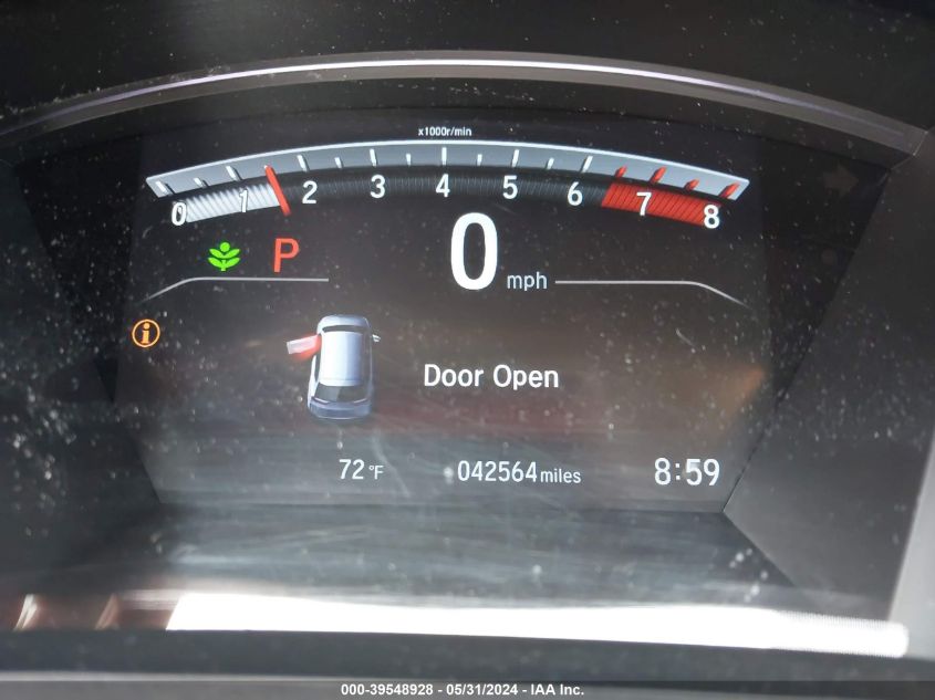 2019 Honda Cr-V Ex VIN: 2HKRW1H52KH506785 Lot: 39548928