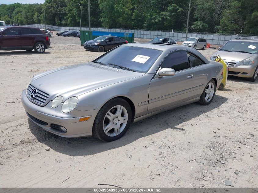 WDBPJ75JX4A042468 | 2004 MERCEDES-BENZ CL 500