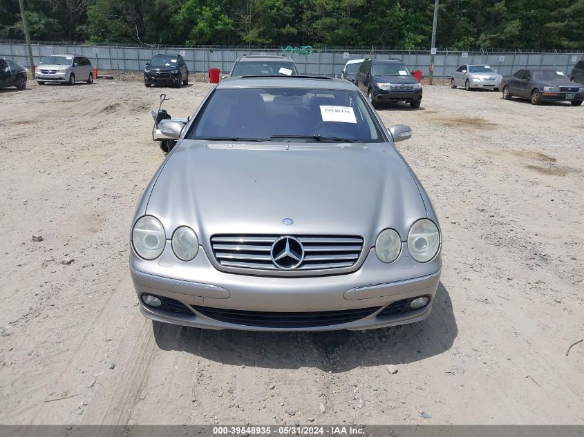 WDBPJ75JX4A042468 | 2004 MERCEDES-BENZ CL 500