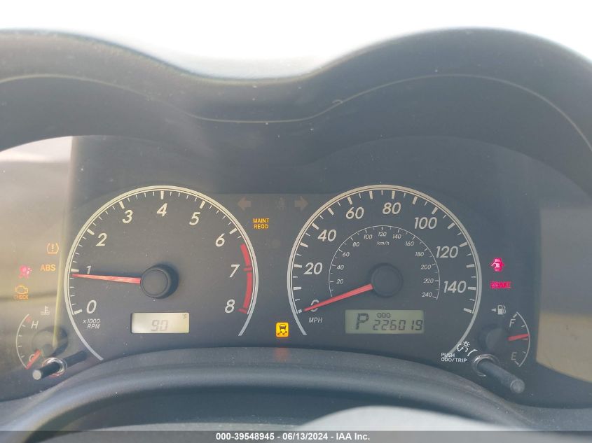 2011 Toyota Corolla VIN: JTDBU4EE0B9140105 Lot: 39548945